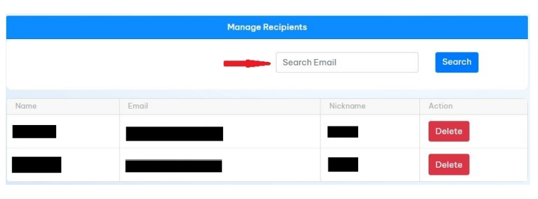 OTP verification screen