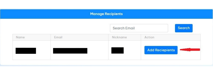 OTP verification screen